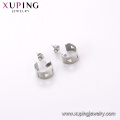 E-327 pendientes de perno prisionero simples de las señoras del diseño del hueco del acero inoxidable de la venta xuping